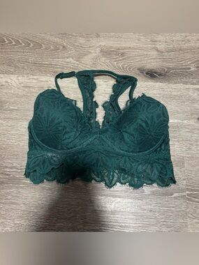 Green PINK Victoria’s Secret bra